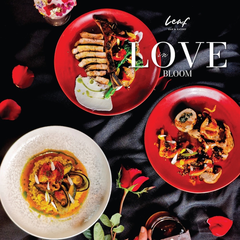 Love is in Bloom at Leaf Bar & Eatery