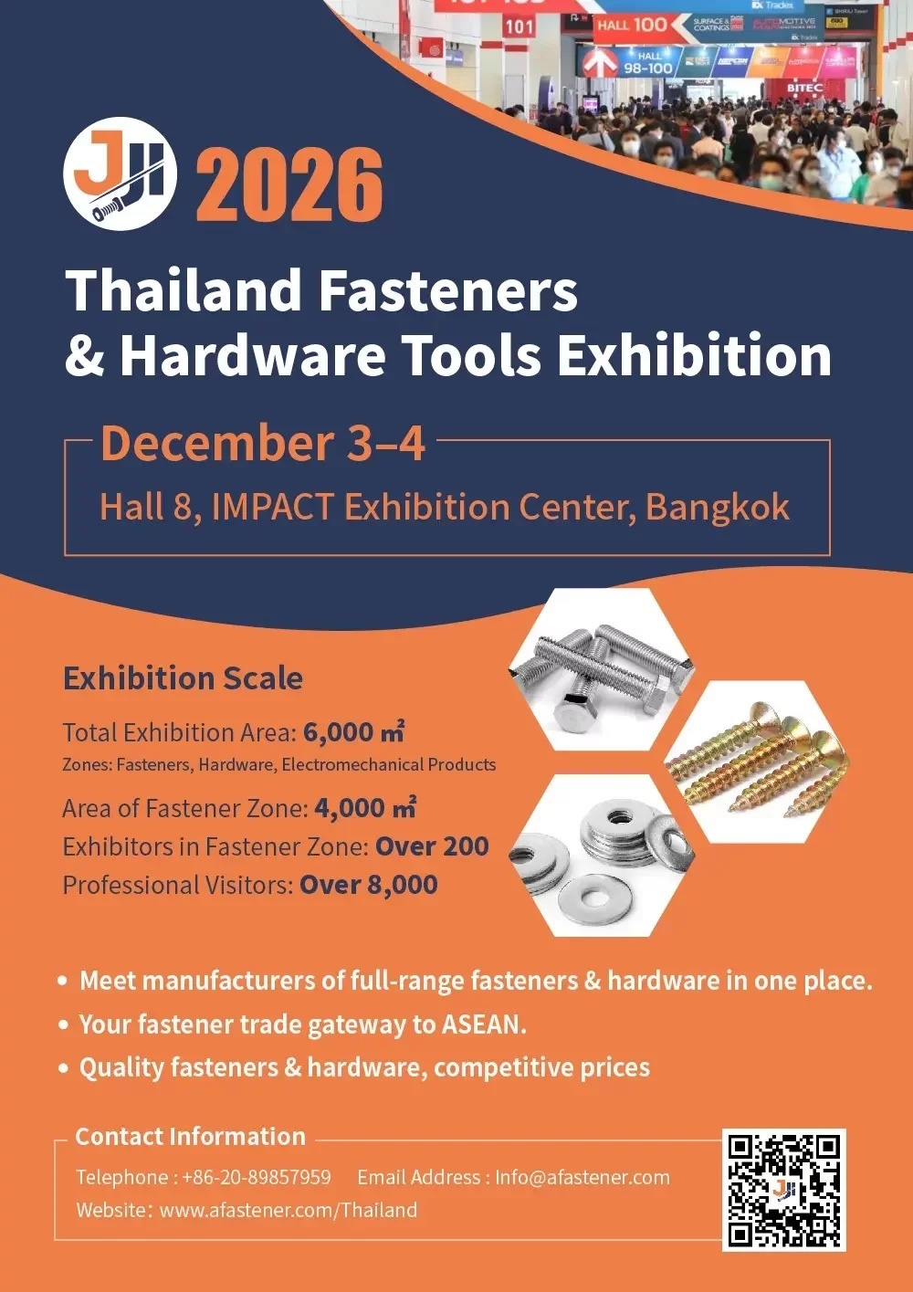 Thailand Fasteners Hardware Tools Exhibition